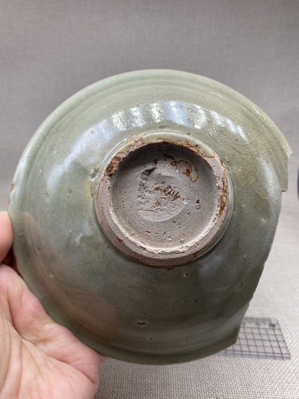 古玩陶瓷龍泉青瓷印花盤拍賣,當前價格0元