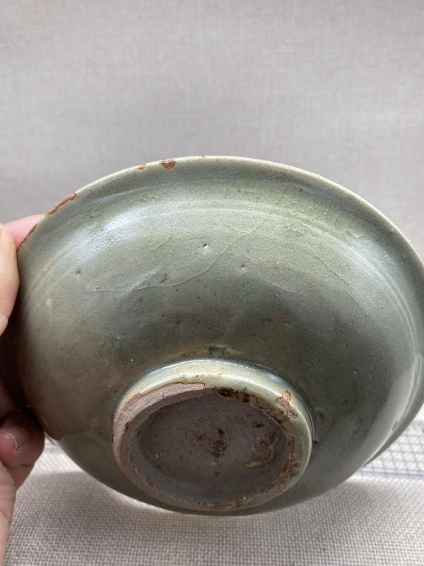 古玩陶瓷龍泉青瓷印花盤拍賣,當前價格0元