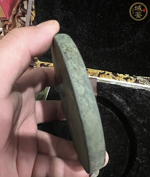 古玩銅器明代多寶鏡真品鑒賞圖