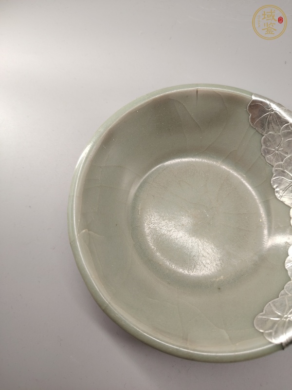 古玩陶瓷龍泉青瓷水洗真品鑒賞圖