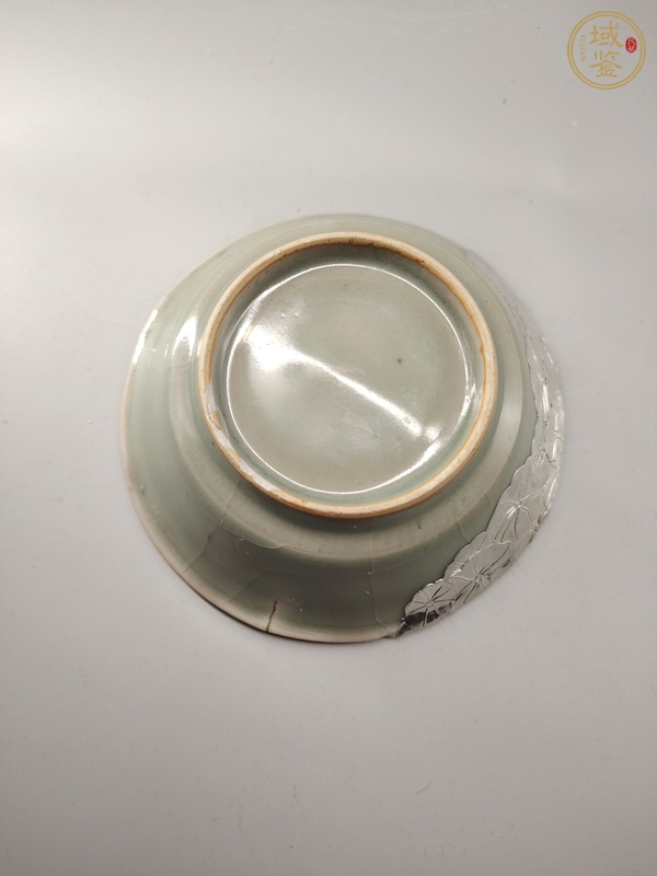 古玩陶瓷龍泉青瓷水洗真品鑒賞圖