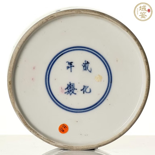 古玩陶瓷花卉紋青花疊盒真品鑒賞圖
