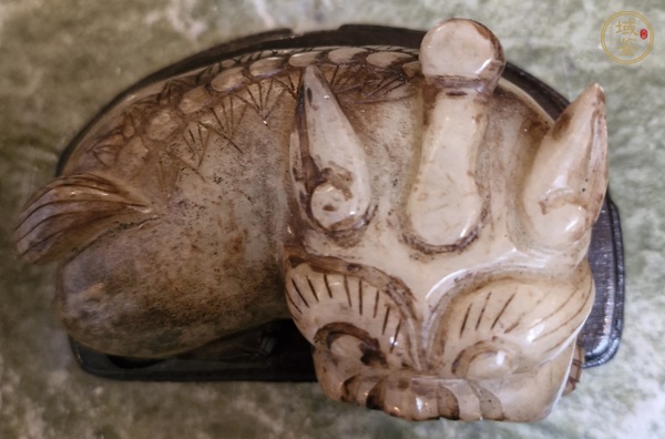 古玩玉器瑞獸真品鑒賞圖