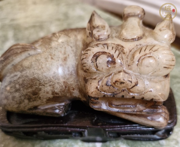 古玩玉器瑞獸真品鑒賞圖