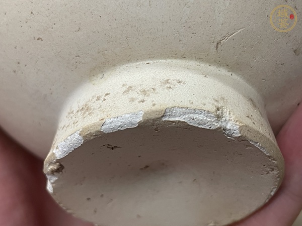 古玩陶瓷北朝晚期河北曹村窯青黃釉杯真品鑒賞圖
