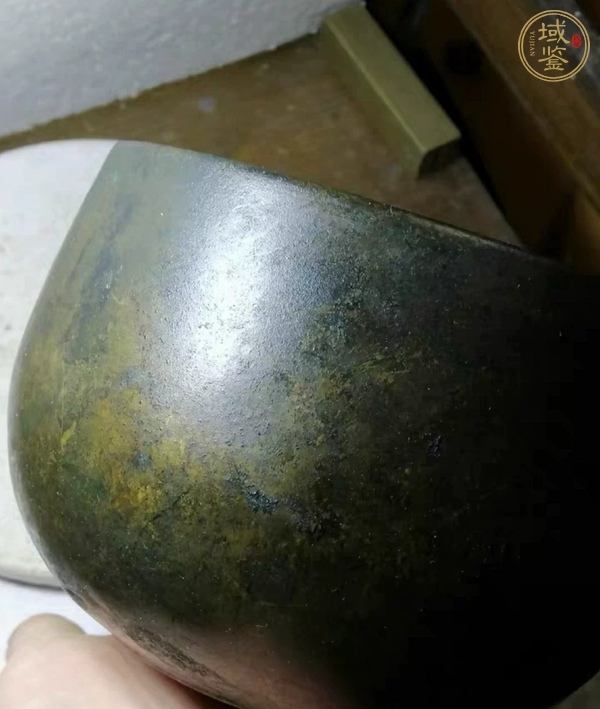 古玩銅器銅缽真品鑒賞圖