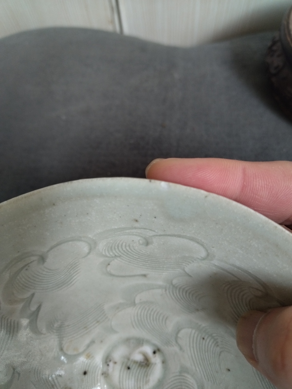 古玩陶瓷青白釉海水云花碗拍賣，當前價格28886元