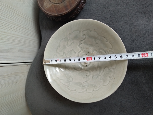 古玩陶瓷青白釉海水云花碗拍賣，當前價格28886元