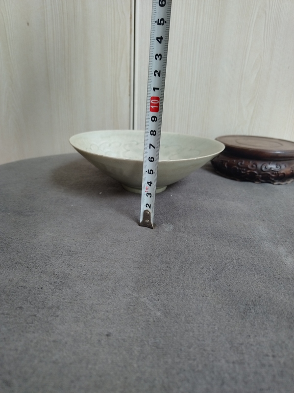 古玩陶瓷青白釉海水云花碗拍賣，當前價格28886元