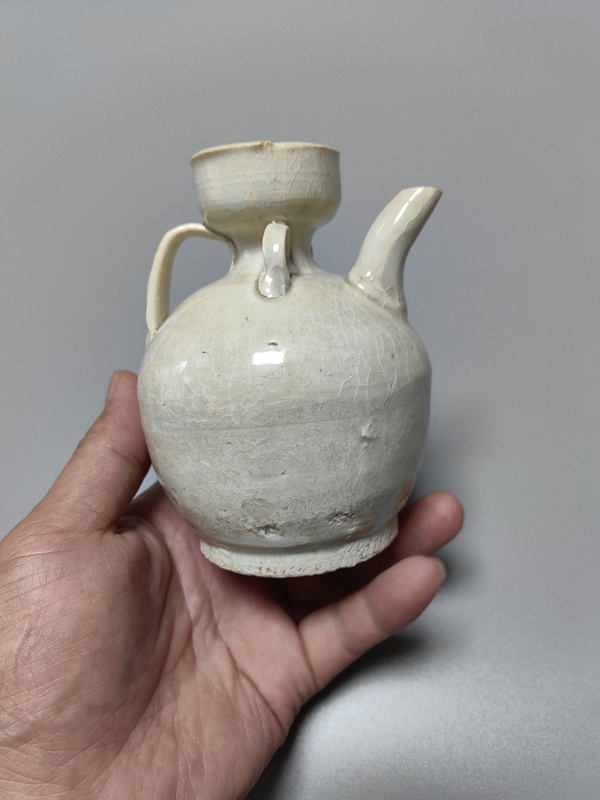 古玩陶瓷湖田窯青白釉執壺拍賣,當前價格6800元
