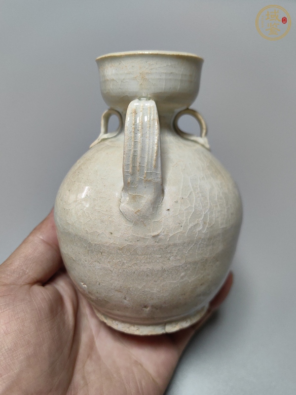 古玩陶瓷湖田窯青白釉執壺真品鑒賞圖