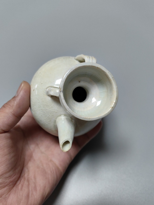 古玩陶瓷湖田窯青白釉執壺拍賣，當前價格6800元