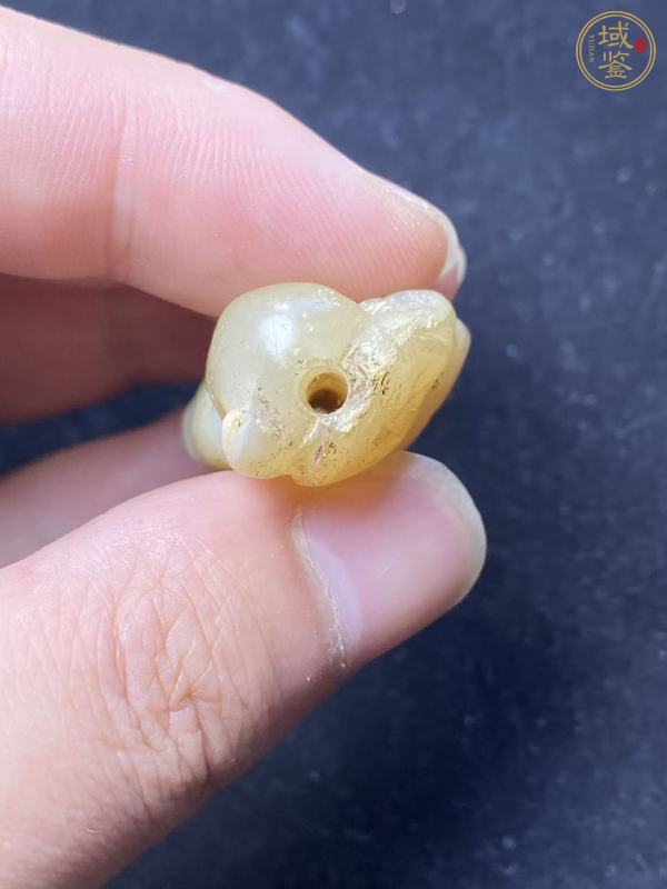 古玩玉器岫玉雕“童子”真品鑒賞圖