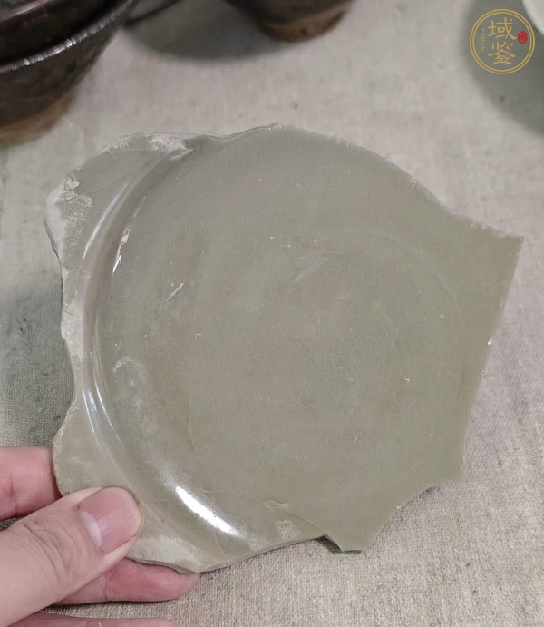 古玩陶瓷龍泉青瓷標本真品鑒賞圖