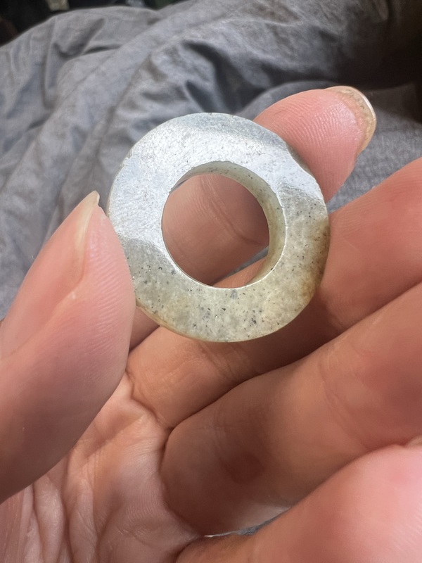 古玩玉器玉璧拍賣，當前價格8000元