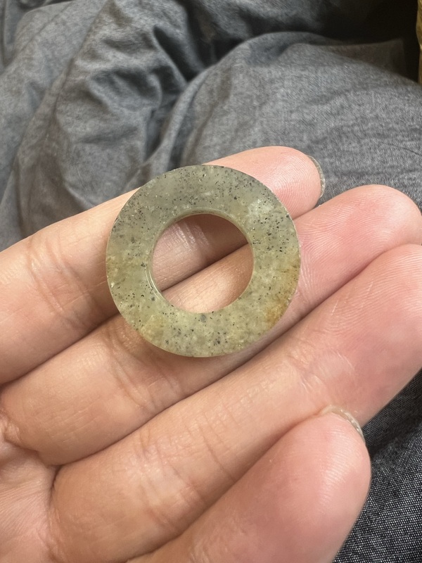 古玩玉器玉璧拍賣，當前價格8000元