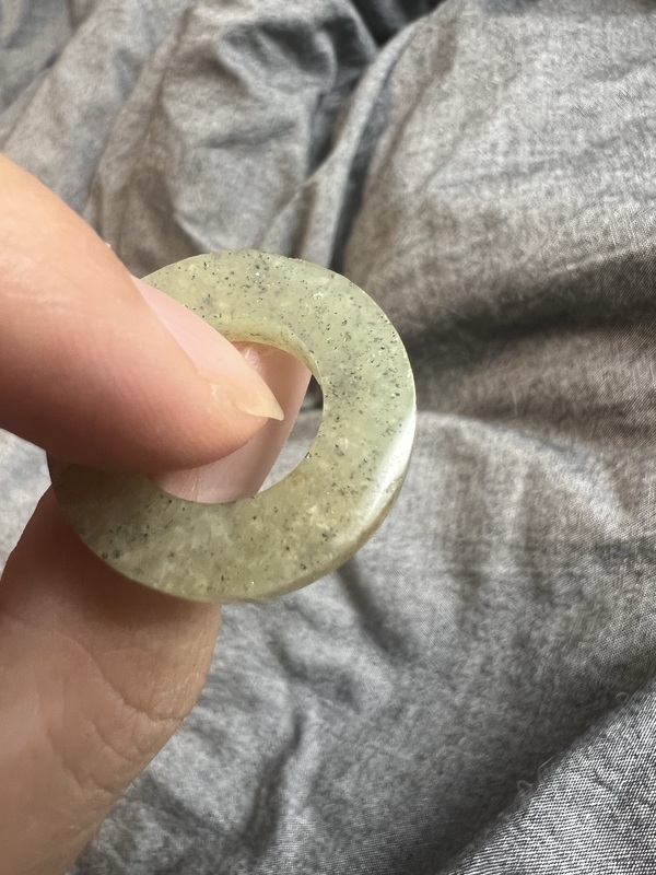 古玩玉器玉璧拍賣，當前價格8000元