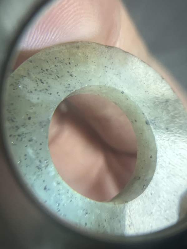 古玩玉器玉璧拍賣，當前價格8000元