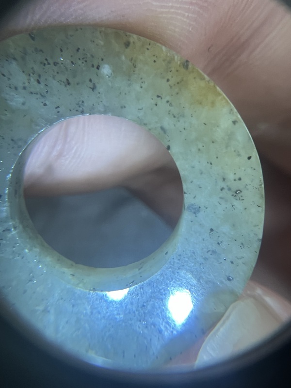 古玩玉器玉璧拍賣，當前價格8000元