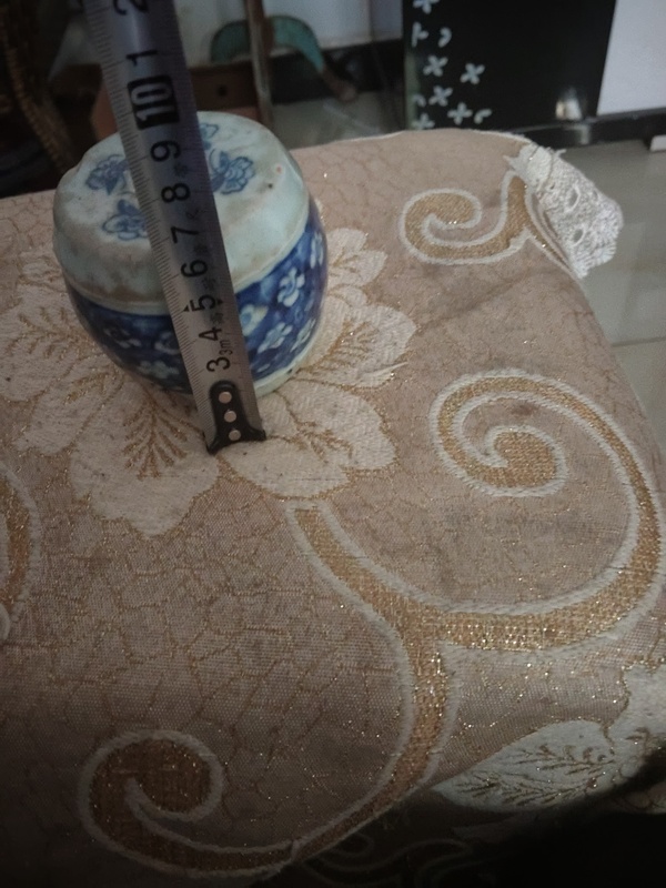 古玩陶瓷青花乾隆冰梅紋燭臺拍賣,當前價格799元