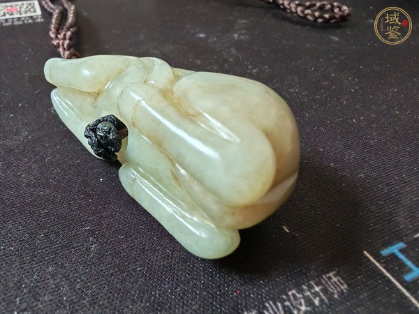 古玩玉器和田玉鼠把件真品鑒賞圖