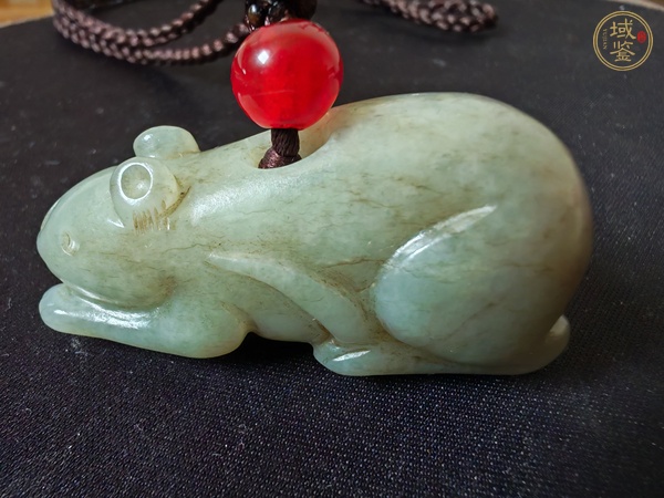古玩玉器和田玉鼠把件真品鑒賞圖