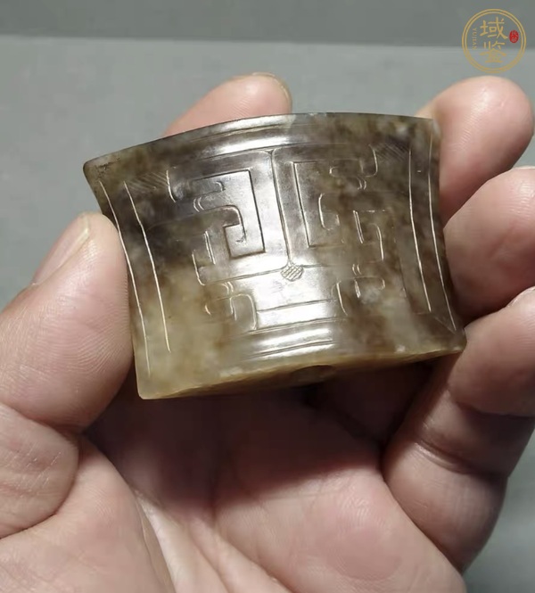 古玩玉器和田玉雕“劍珌”真品鑒賞圖