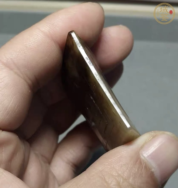 古玩玉器和田玉雕“劍珌”真品鑒賞圖