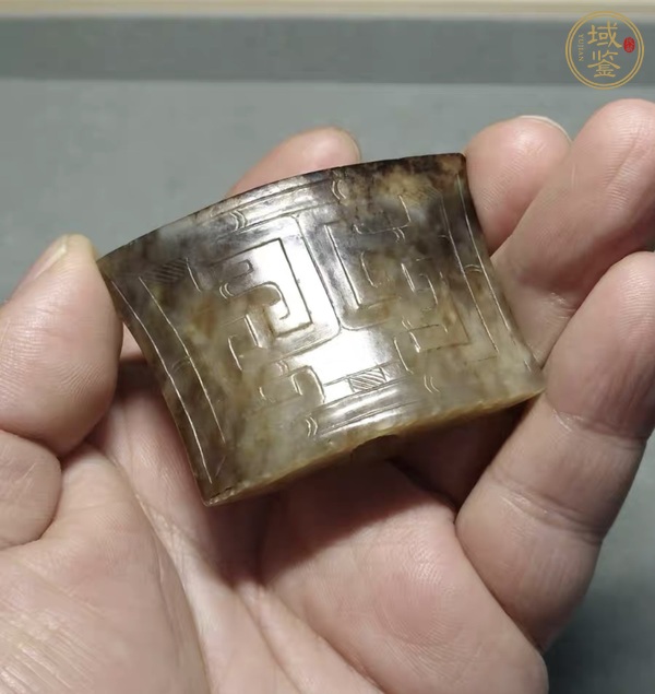 古玩玉器和田玉雕“劍珌”真品鑒賞圖