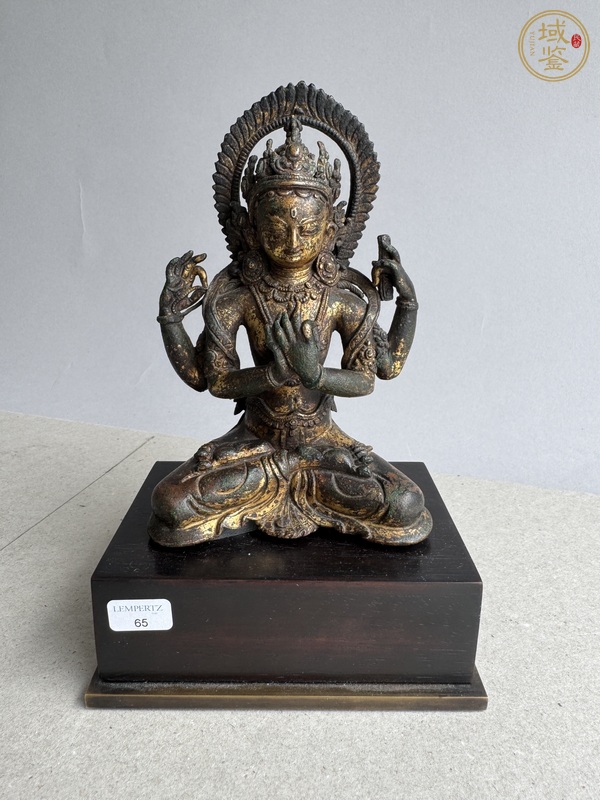 古玩銅器造像真品鑒賞圖
