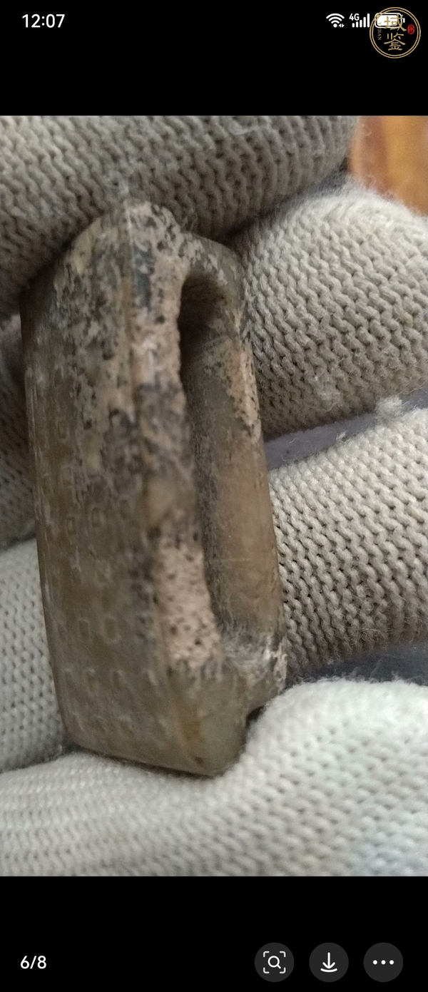 古玩玉器仿古玉劍璏真品鑒賞圖