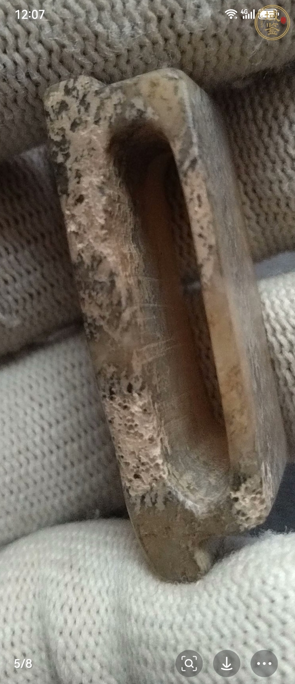古玩玉器仿古玉劍璏真品鑒賞圖