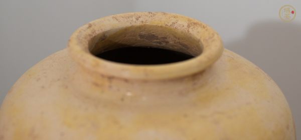 古玩陶瓷唐白釉罐子真品鑒賞圖