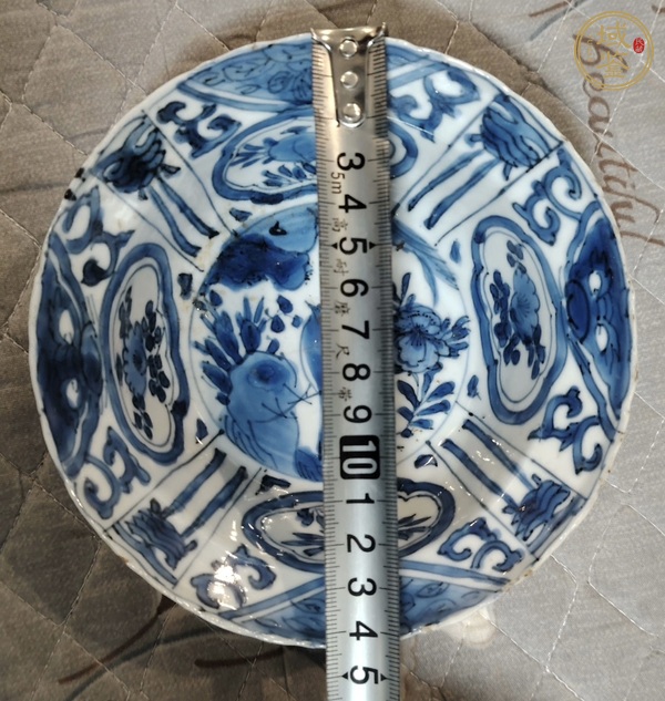 古玩陶瓷萬歷青花碗真品鑒賞圖