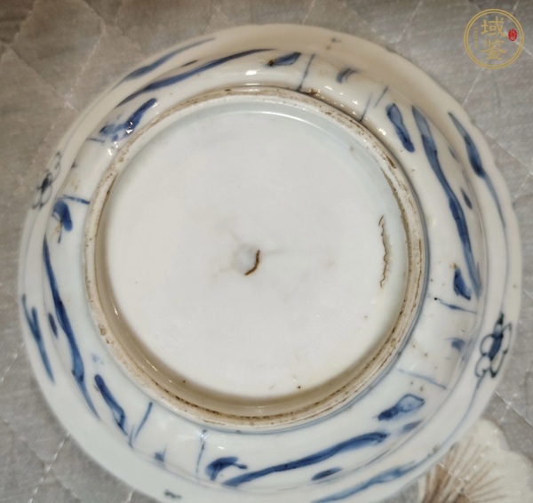 古玩陶瓷萬歷青花碗真品鑒賞圖