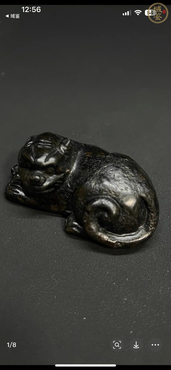 古玩玉器提油仿古“玉獸”真品鑒賞圖