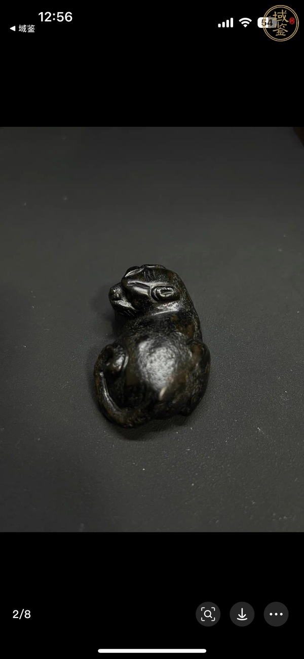 古玩玉器提油仿古“玉獸”真品鑒賞圖