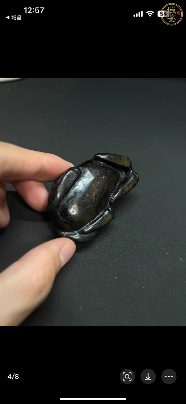 古玩玉器提油仿古“玉獸”真品鑒賞圖