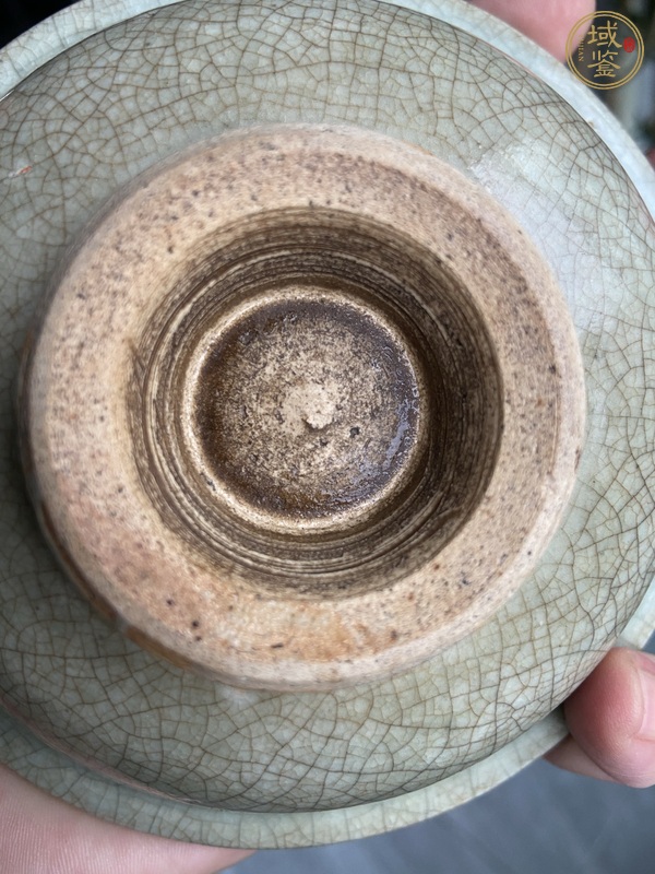 古玩陶瓷哥釉洗真品鑒賞圖