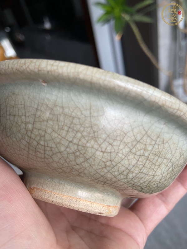 古玩陶瓷哥釉洗真品鑒賞圖