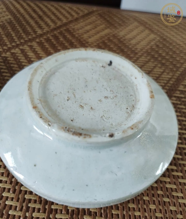 古玩陶瓷青白釉粉盒真品鑒賞圖