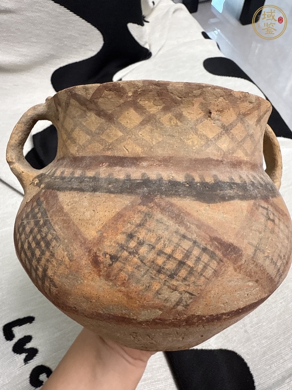古玩陶瓷馬家窯文化彩陶罐真品鑒賞圖
