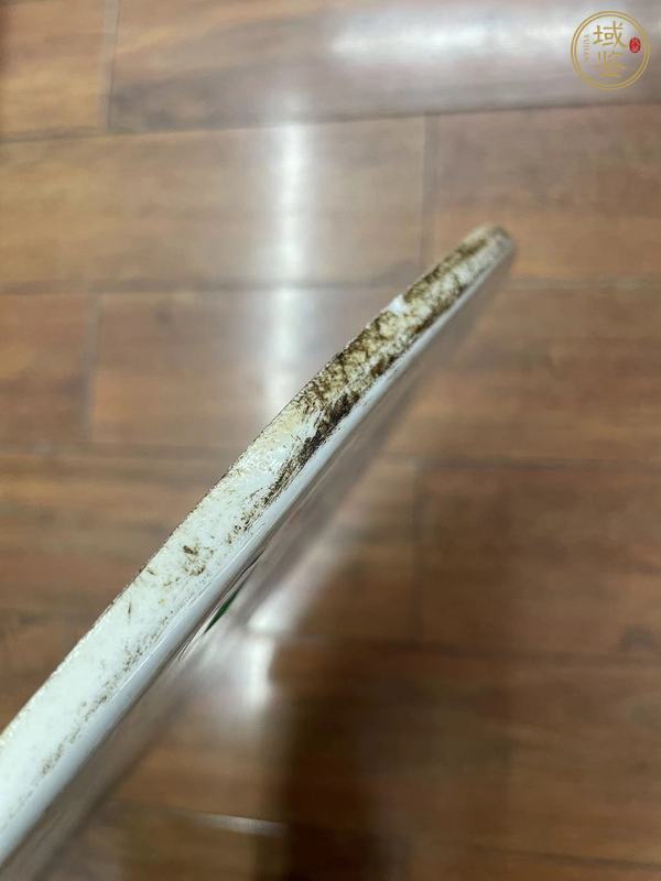 古玩陶瓷山水紋青花瓷板畫真品鑒賞圖