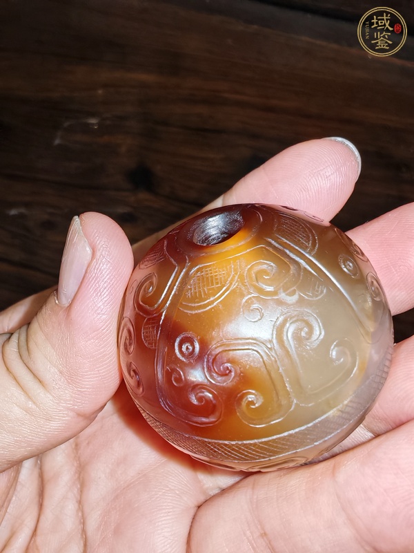 古玩雜項瑪瑙珠子真品鑒賞圖