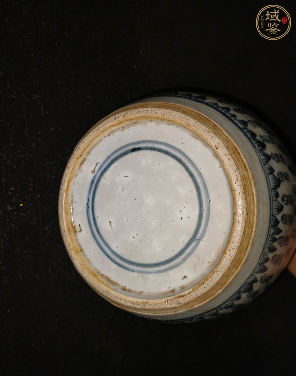 古玩陶瓷清雍正 青花壽字紋罐真品鑒賞圖