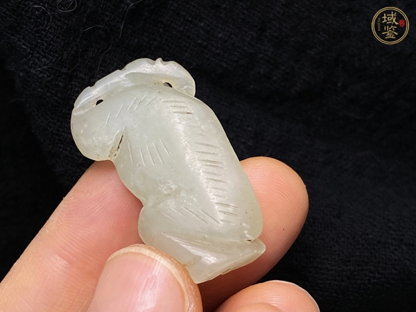 古玩玉器和田玉雕生肖猴掛墜真品鑒賞圖