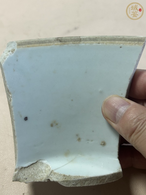 古玩陶瓷青花文字標本真品鑒賞圖