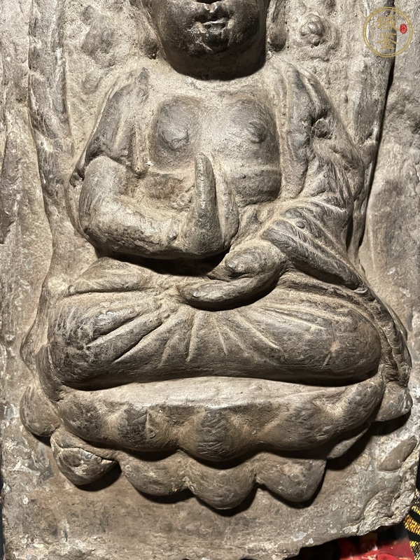 古玩雜項石雕佛真品鑒賞圖