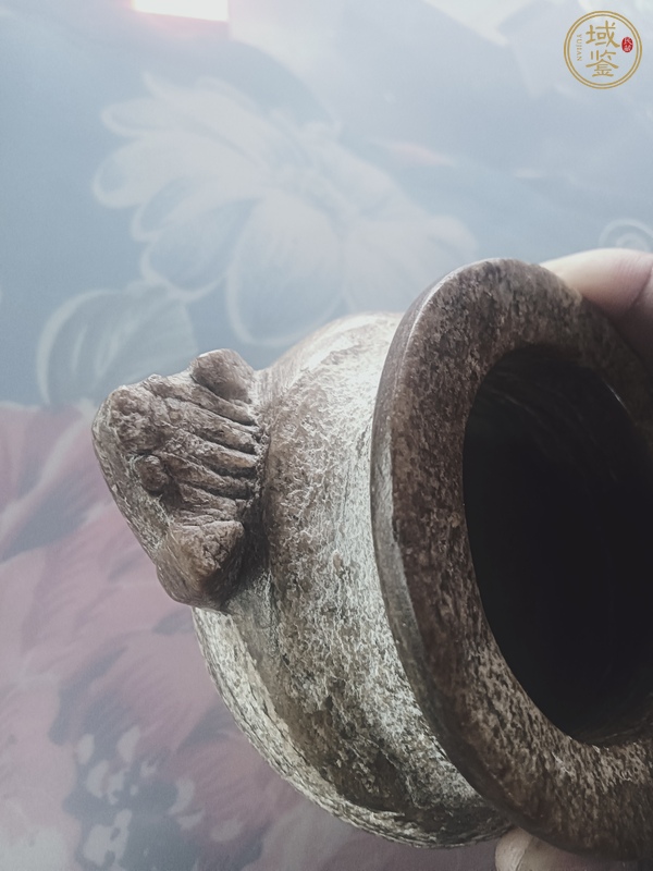 古玩玉器玉香爐真品鑒賞圖