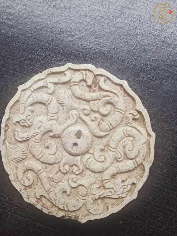 古玩玉器仿古玉牌真品鑒賞圖